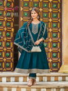 Aayushi By Aanchi Crystal Silk Kurti With Bottom Dupatta Suppliers In India
